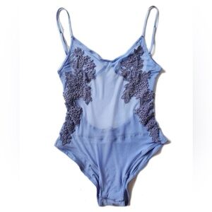 For Love & Lemons Floral Bodysuit